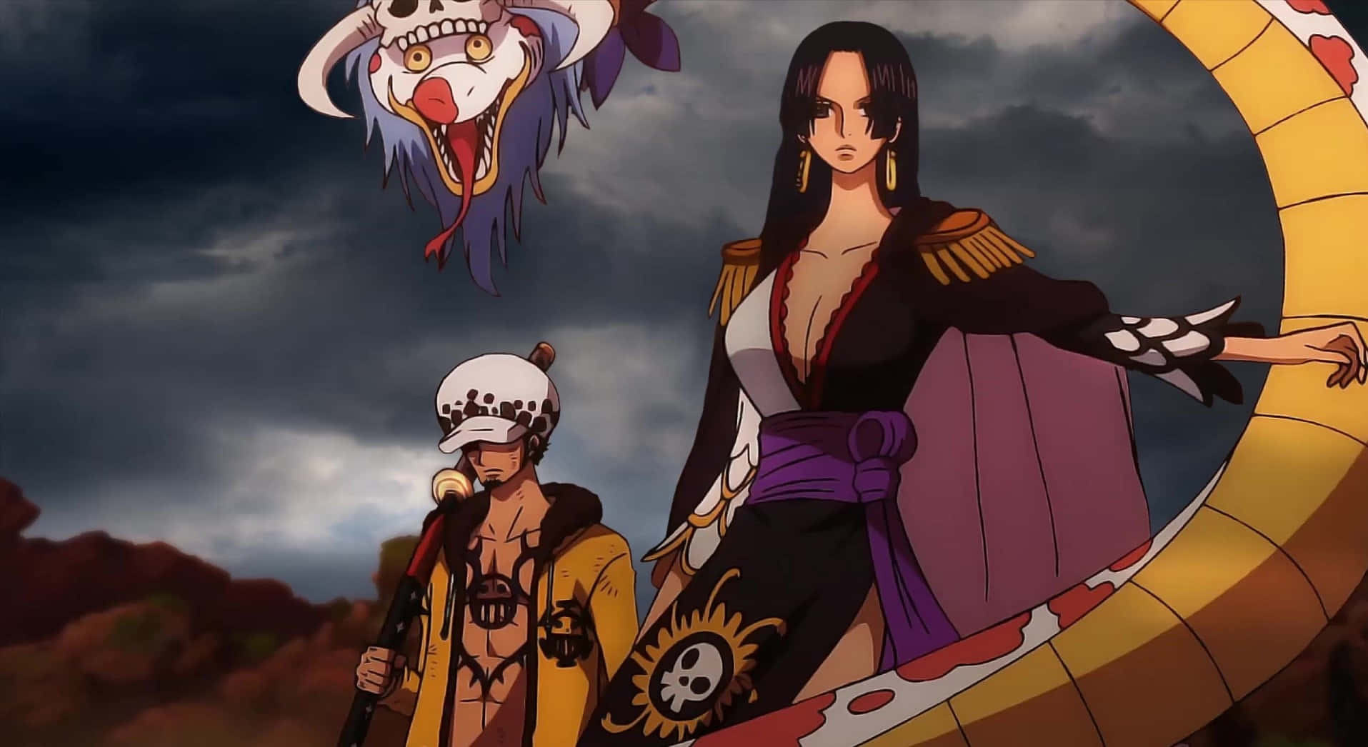 Rampage Into The Straw Hat Pirates’ Wildest Adventure Yet In #onepiecestampede! Wallpaper