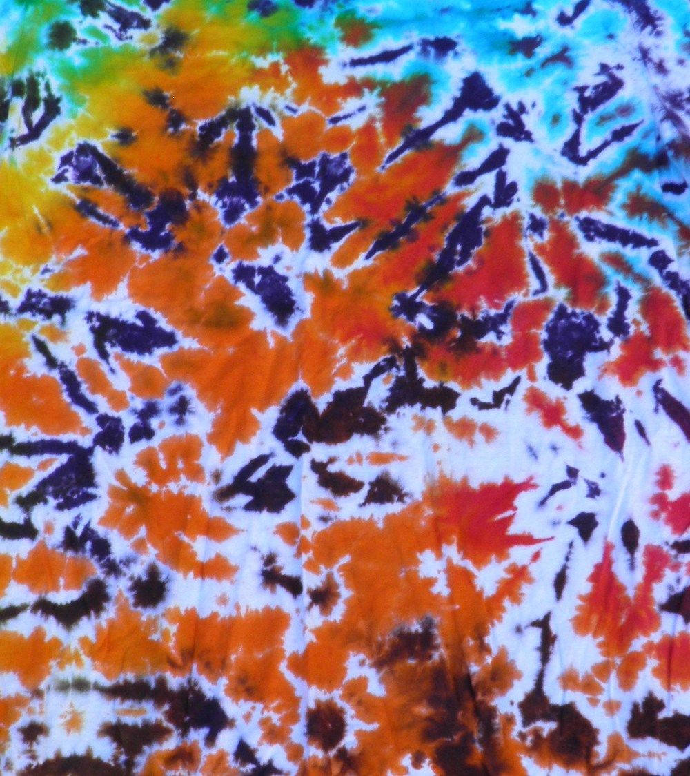 Random Pattern Tie Dye Colours Wallpaper