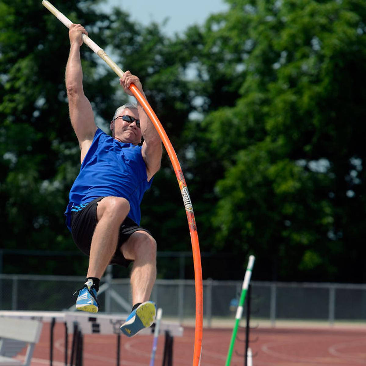 Randy Hansen Senior Pole Vault Athlete Wallpaper