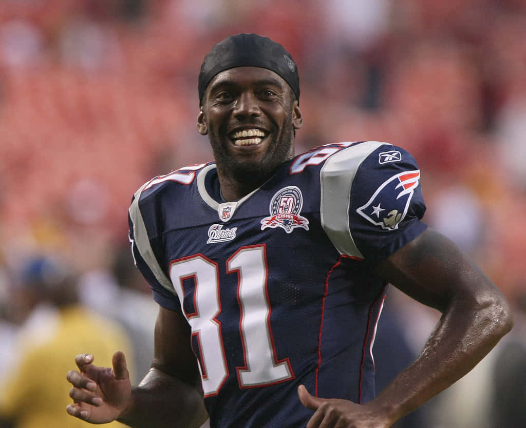 Randy Moss New England Patriots Smile Wallpaper