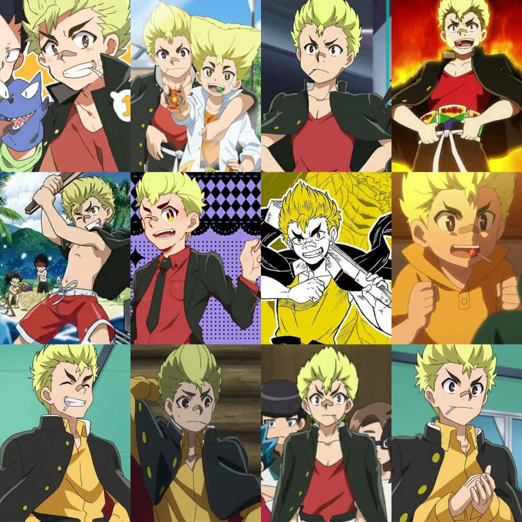 Rantaro Kiyama Expressions Collage Wallpaper