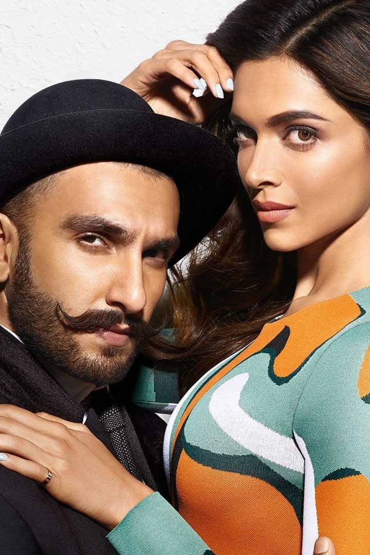 Ranveer Singh And Deepika Close-up Wallpaper