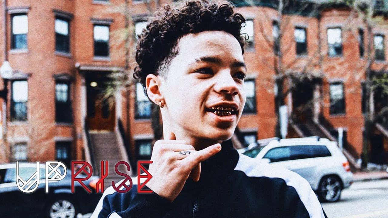 Rapper Lil Mosey Strikes A Pose Wallpaper