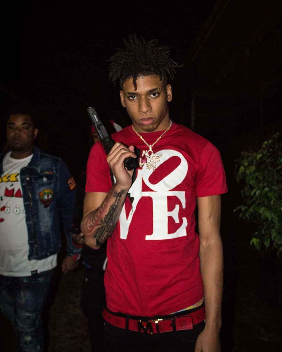 Rapper Pfp Of Nle Choppa Wallpaper