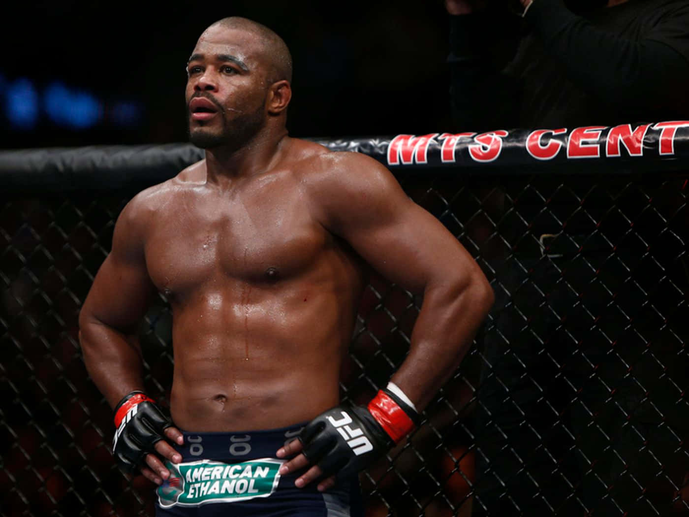 Rashad Evans Hand On Waist Wallpaper