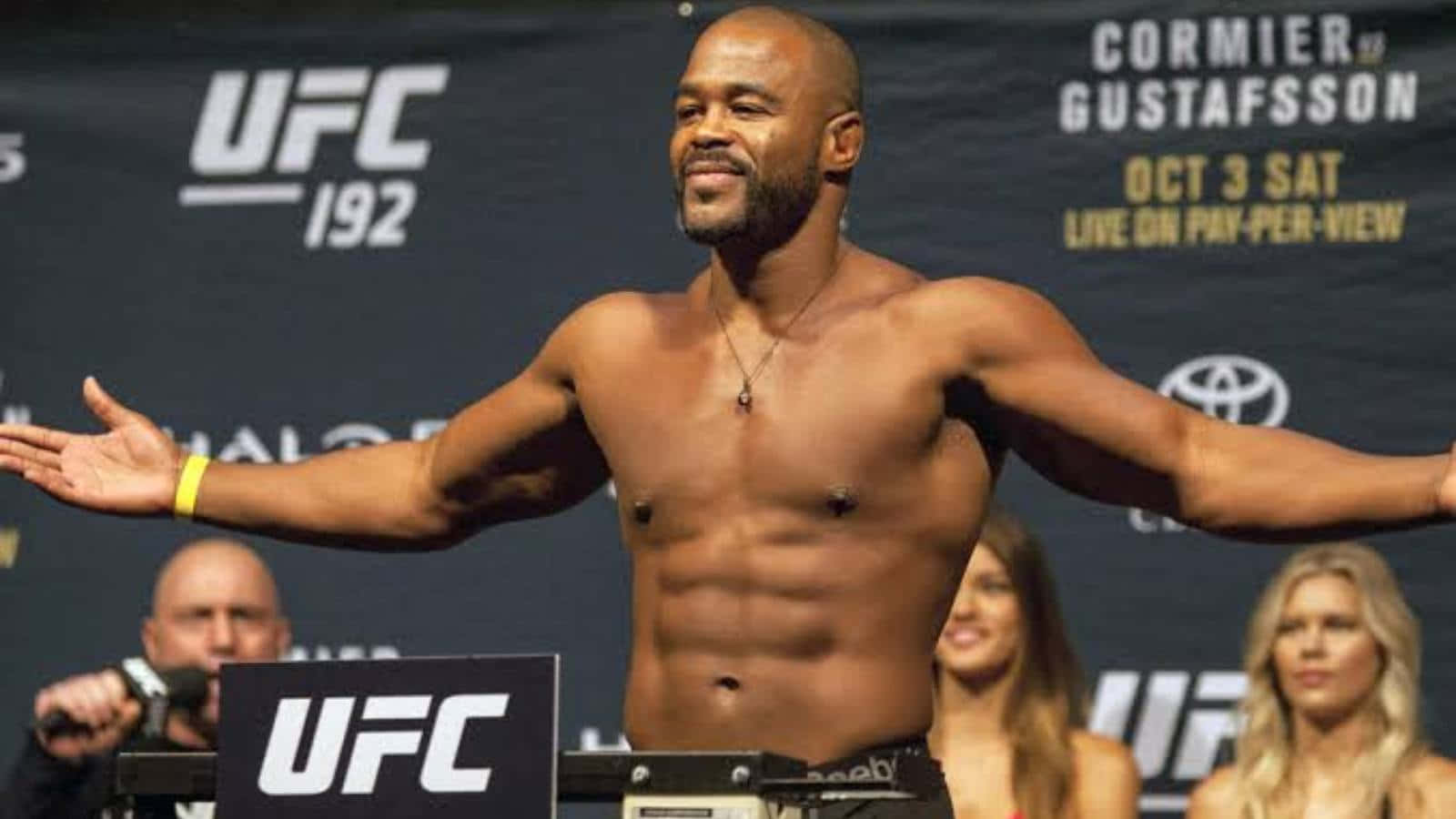 Rashad Evans Ufc 192 Weigh-in Wallpaper