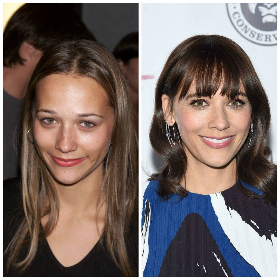 Rashida Jones - Then And Now Wallpaper