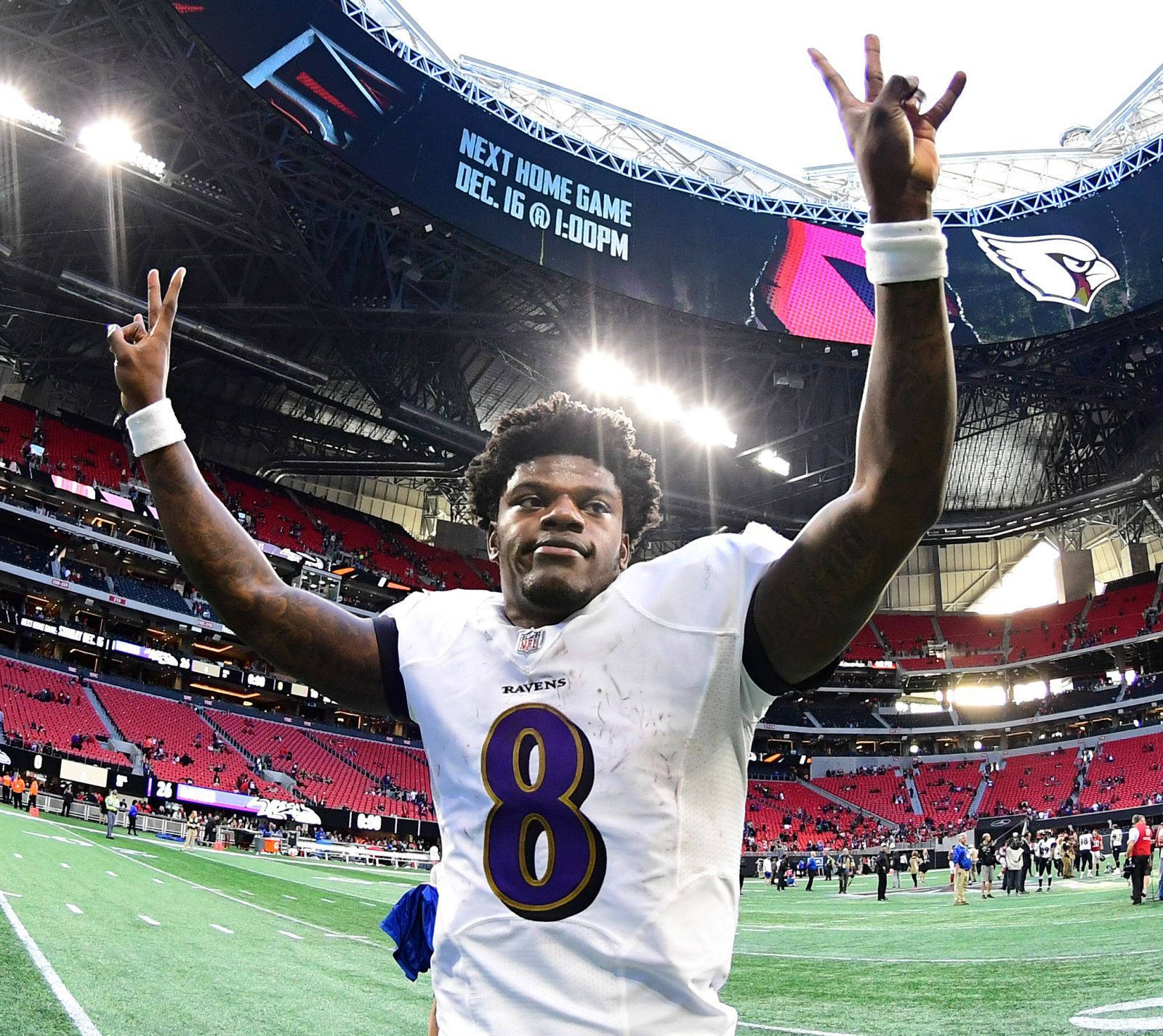 Ravens Quarterback Lamar Jackson Wallpaper