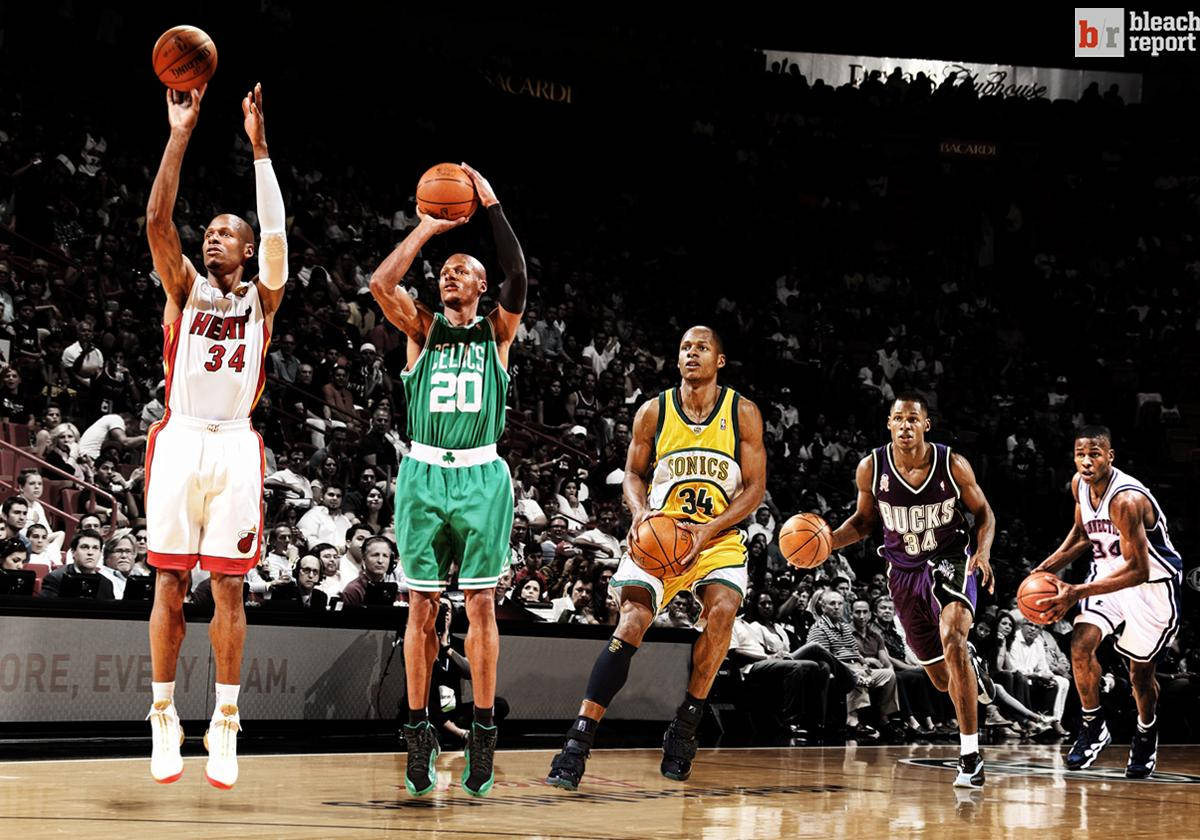 Ray Allen Basketball Teams Wallpaper