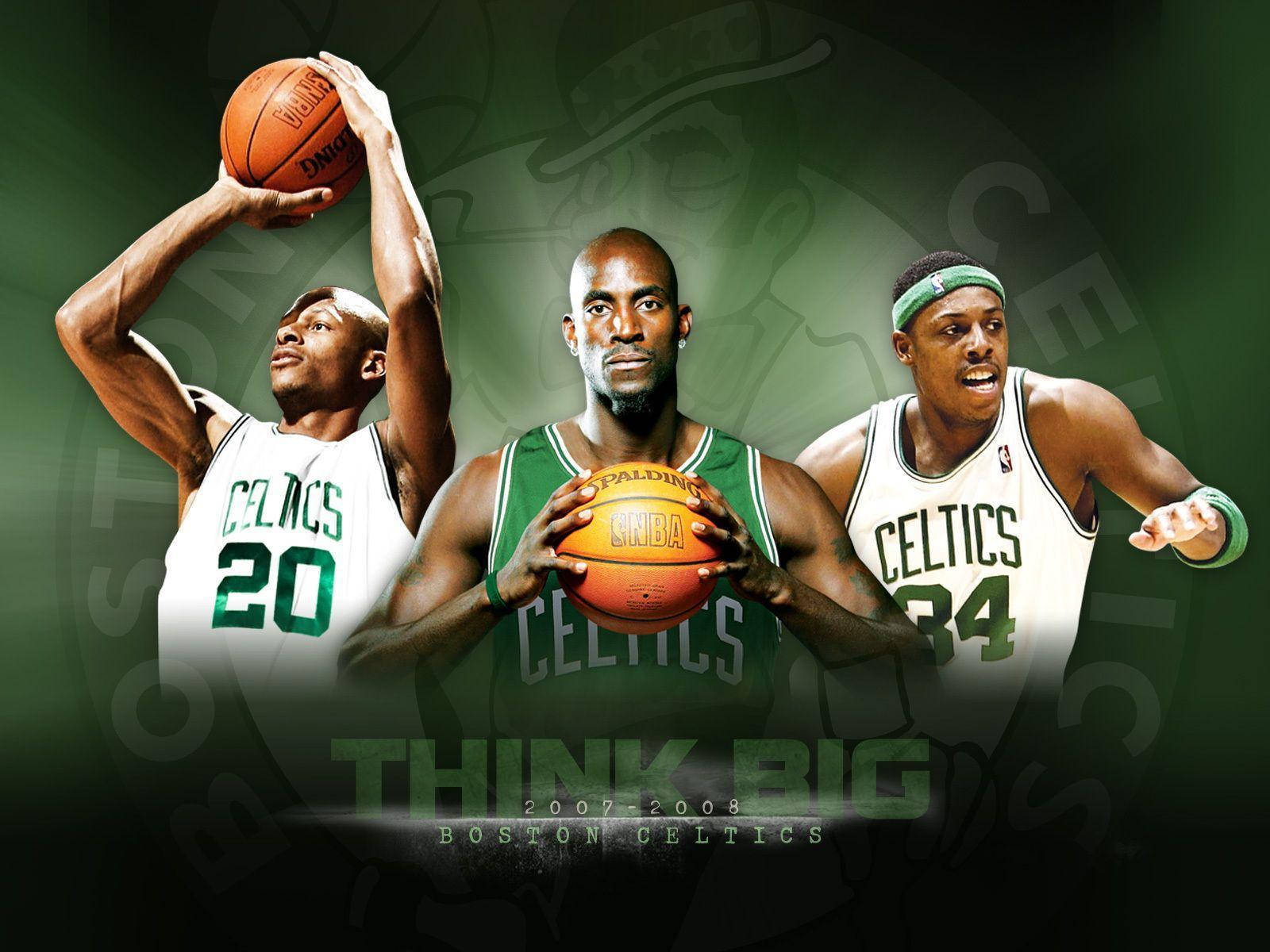 Ray Allen Kevin Garnett Paul Pierce Wallpaper