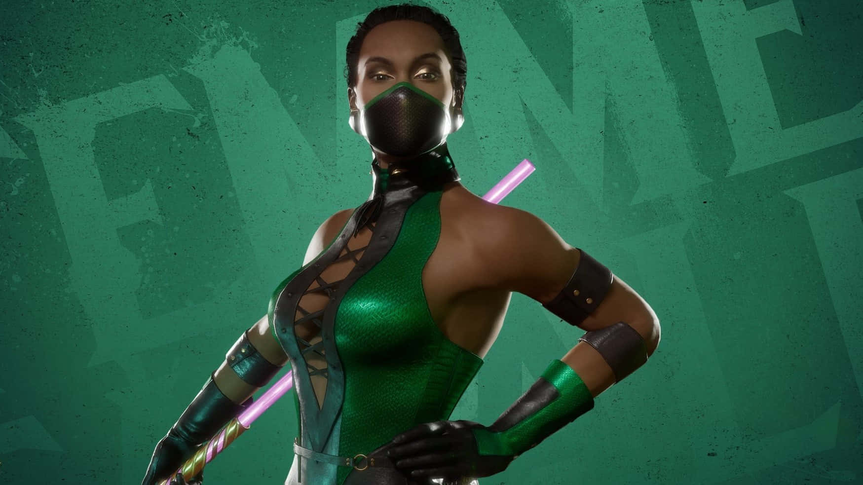 “ready For Combat: Mortal Kombat Jade” Wallpaper