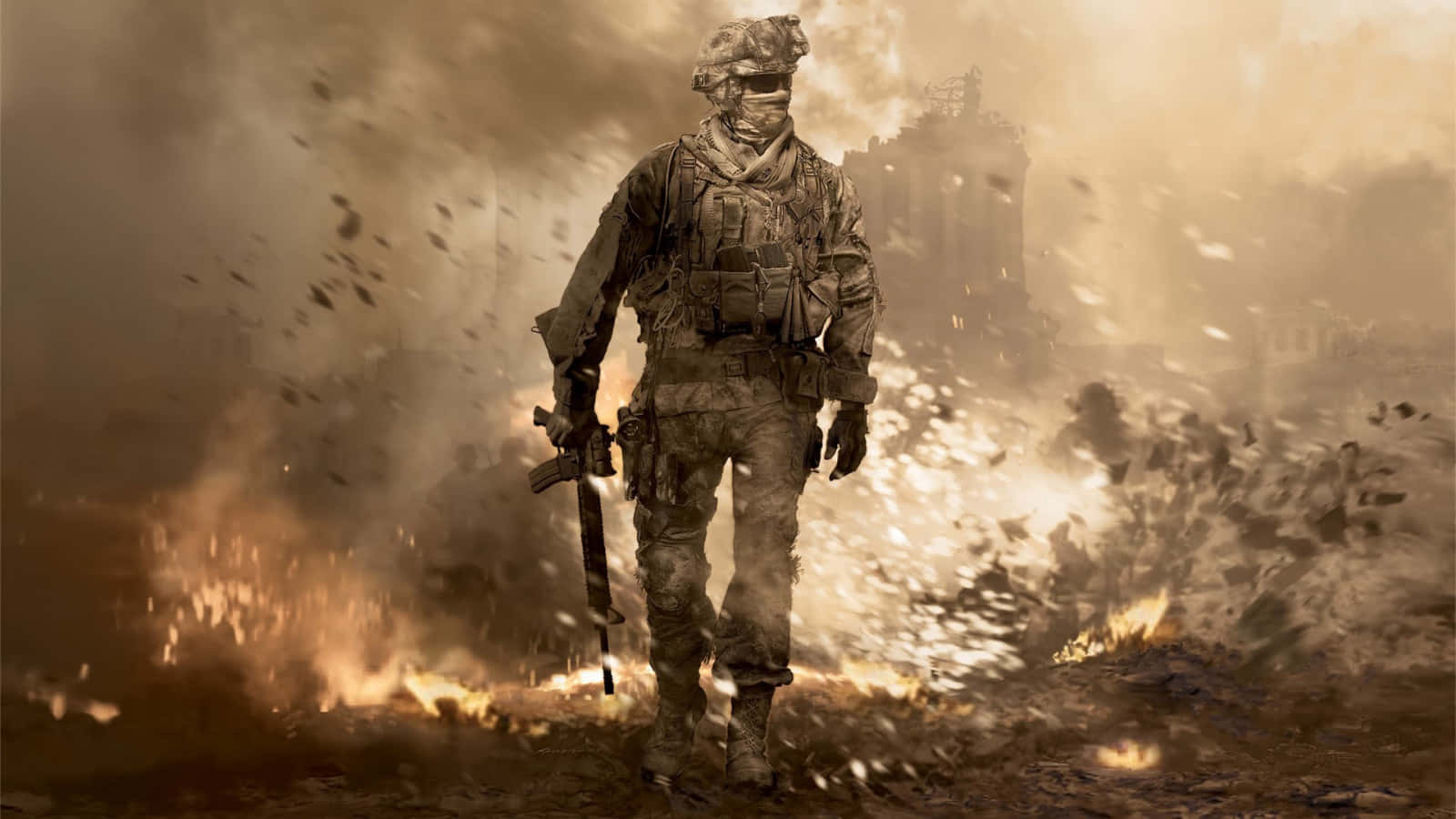 Ready For Combat? Play Call Of Duty Modern Warfare Hd! Wallpaper