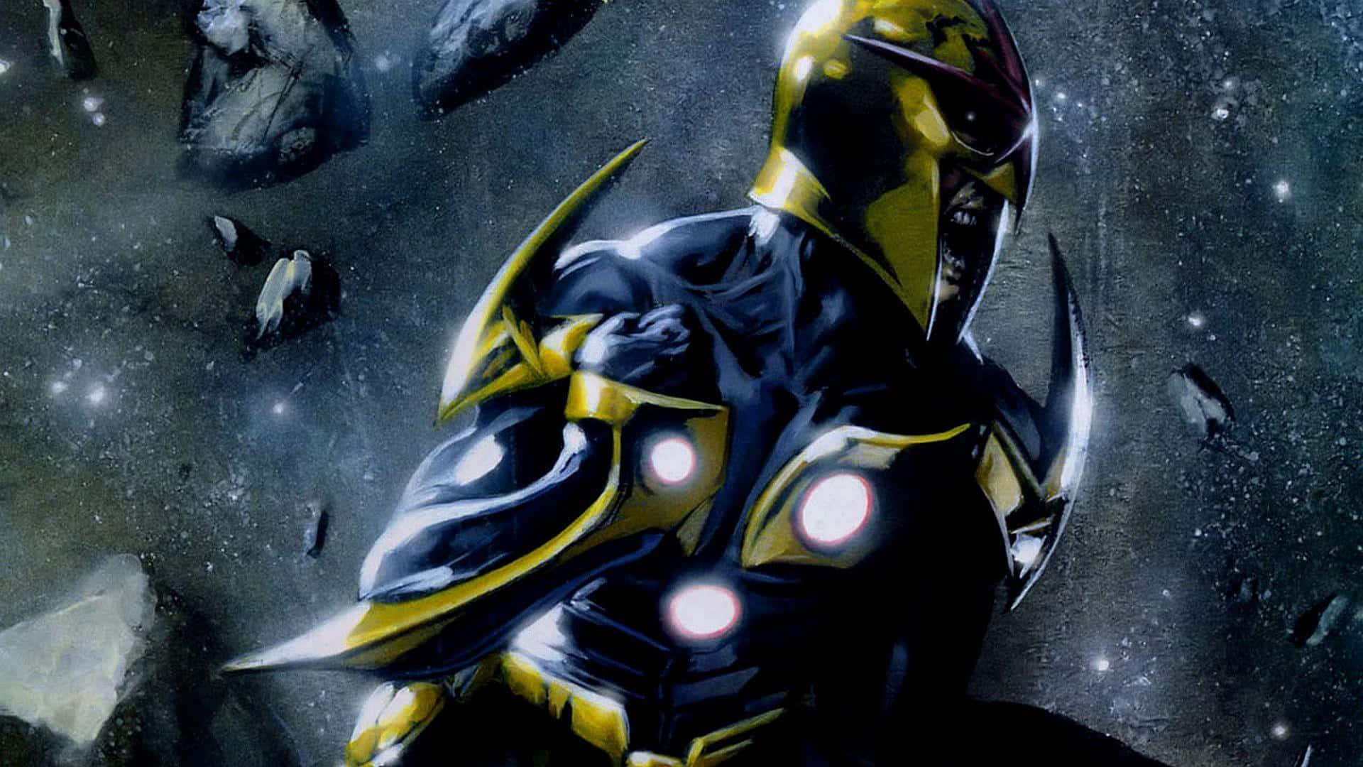 Ready For Interstellar Action - Nova Corps Wallpaper