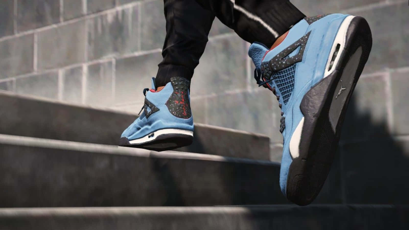 Ready For Takeoff – The Legendary Air Jordan 4 Wallpaper