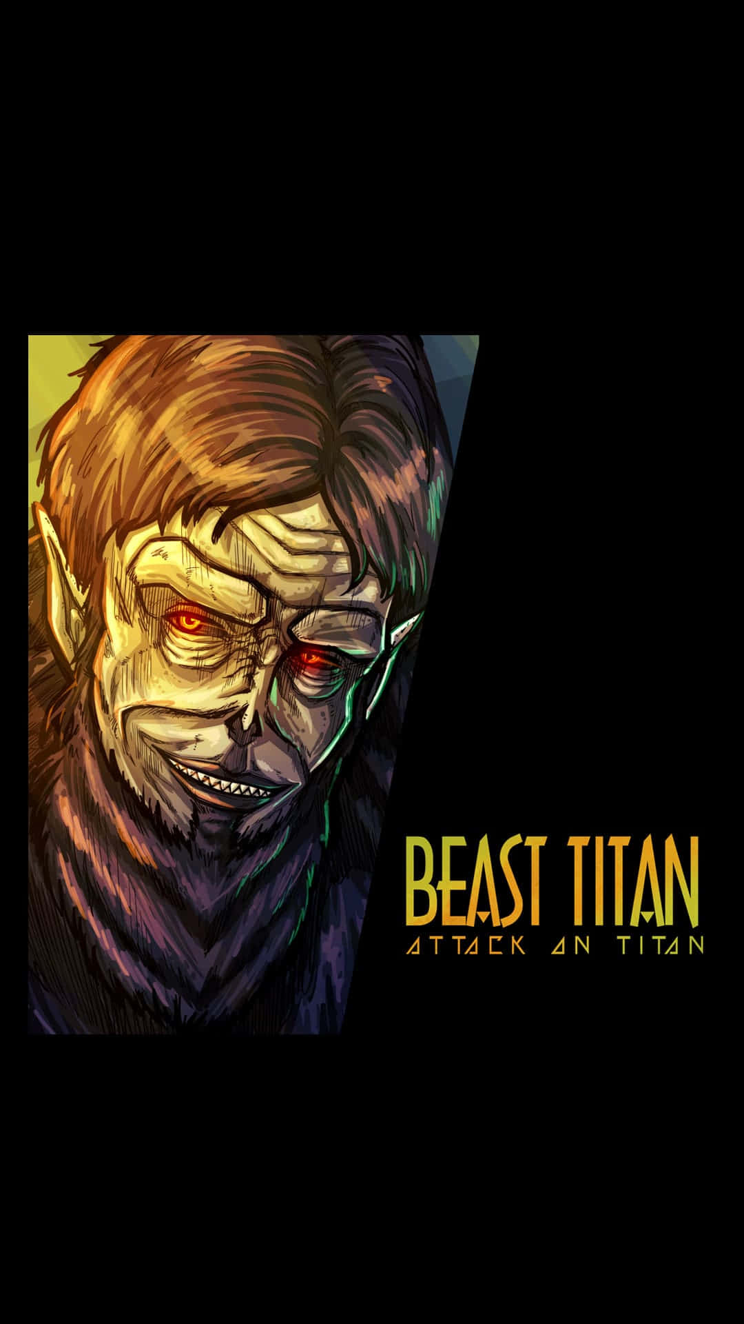 Ready To Rumble Against The Beast Titan Wallpaper