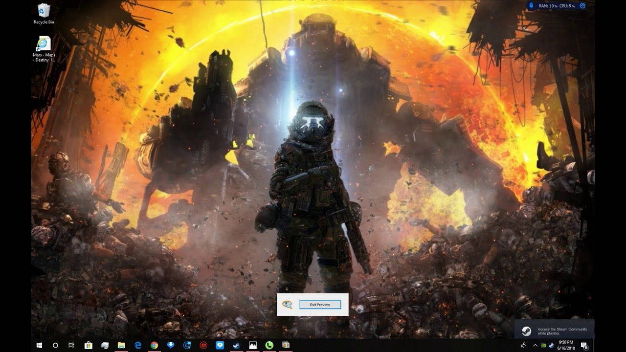 Ready Your Weapon And Suit Up For Titanfall 2 Wallpaper