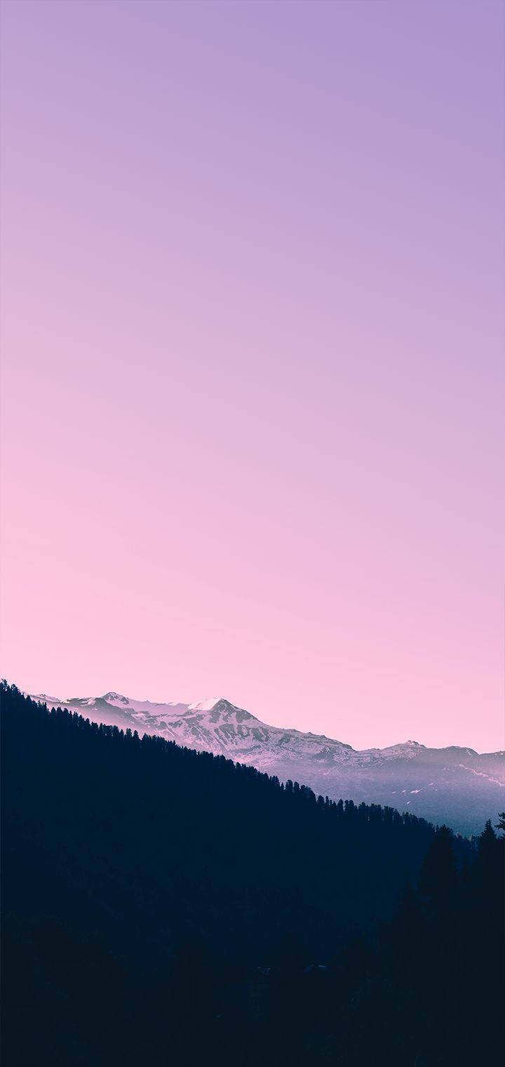 Realme Pink Skies Wallpaper