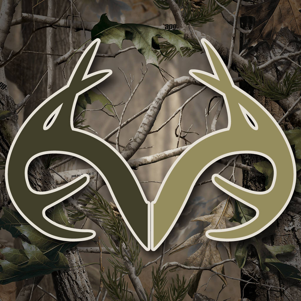 Realtree Camo Deer Antlers Wallpaper