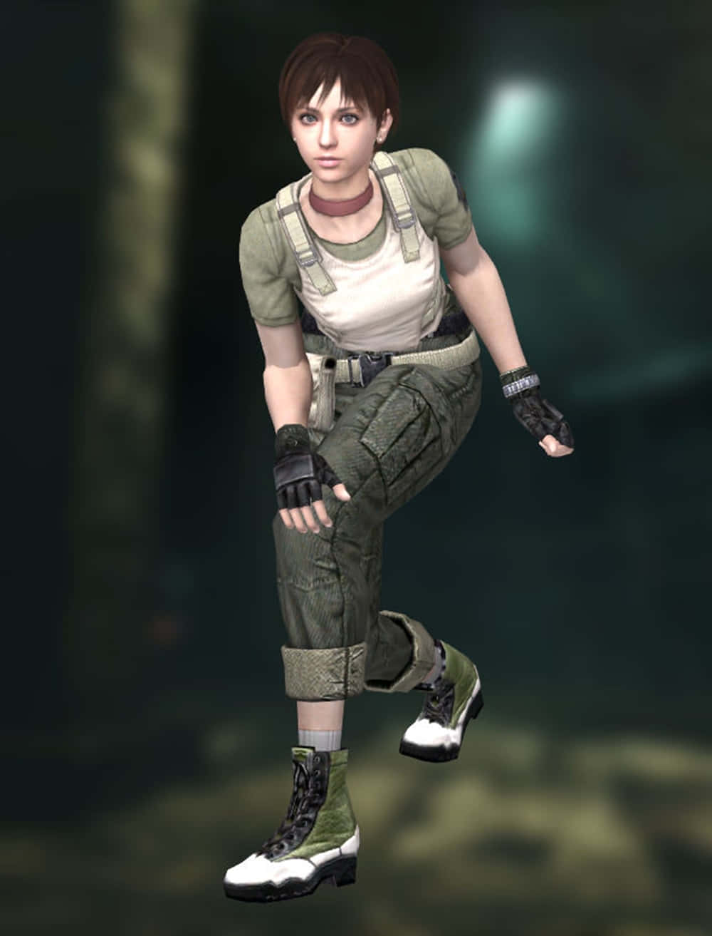 Rebecca Chambers - A Battle-ready Stance Wallpaper