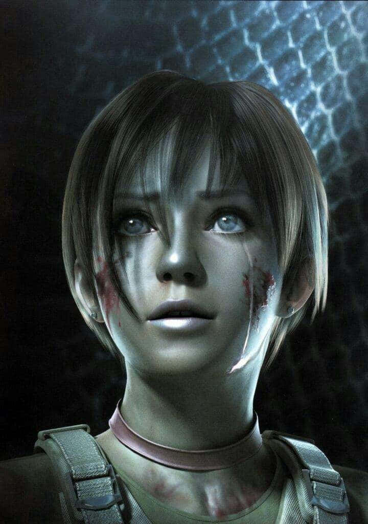 Rebecca Chambers: Resident Evil's Graceful Powerhouse Wallpaper