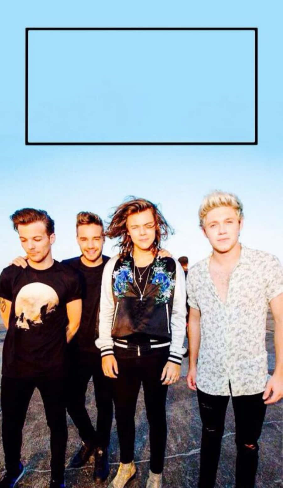 Rectangle Blue Sky 1 Direction Iphone Wallpaper