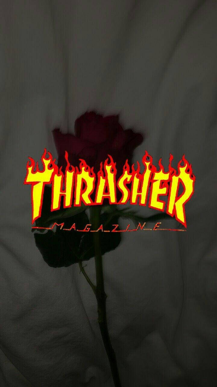 Red Baddie Thrasher Wallpaper