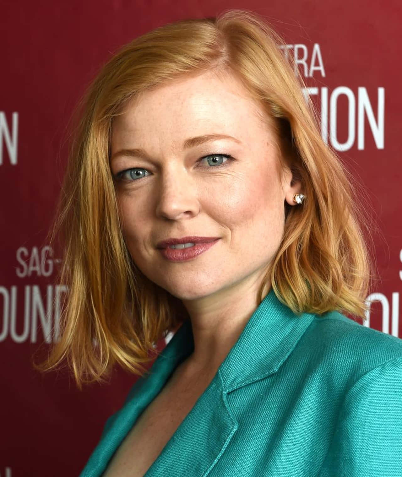 Red Carpet Portrait Sarah Snook Wallpaper