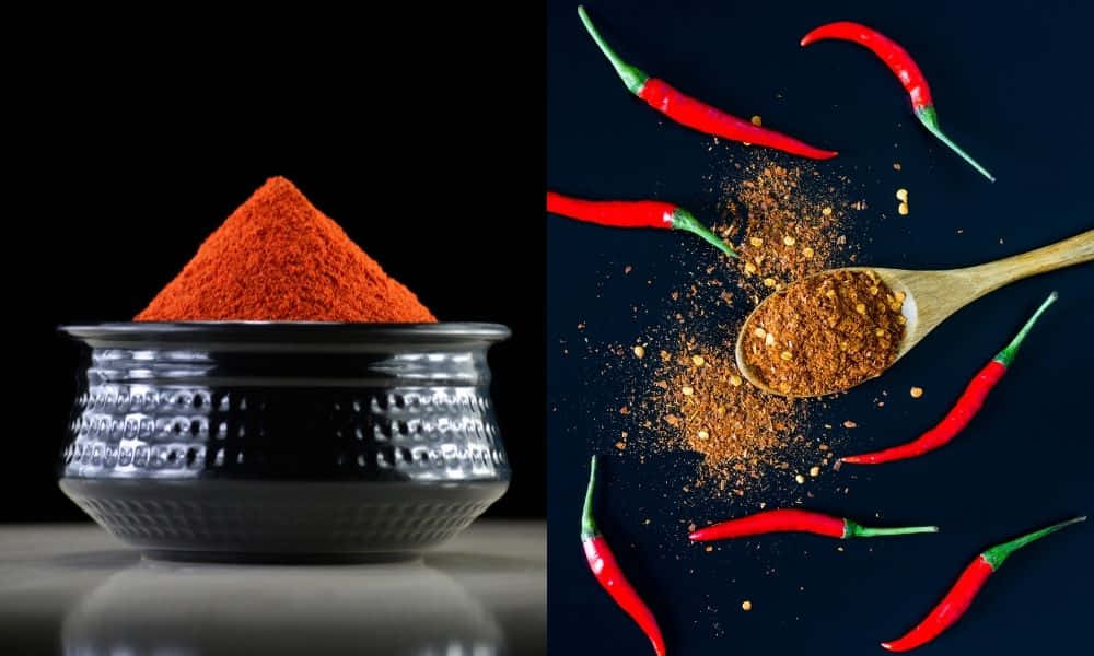 Red Chili Powder Explosion Wallpaper