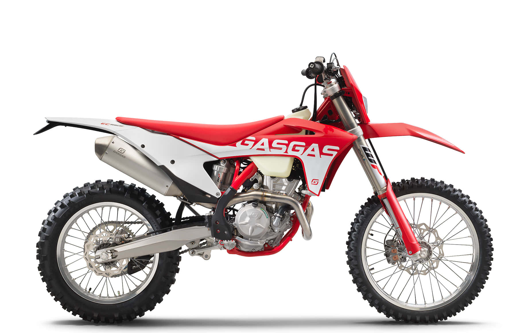 Red Gas Gas Motocross Bike Wallpaper