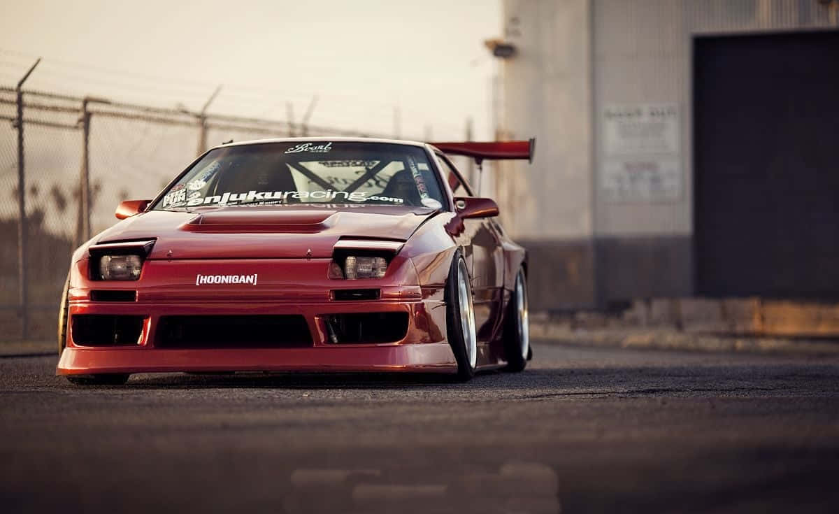 Red Mazda Rx7 Fc Classic Code Wallpaper