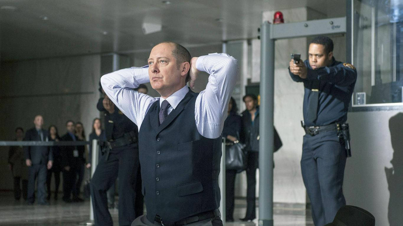 Red Reddington Arrested In The Blacklist Wallpaper