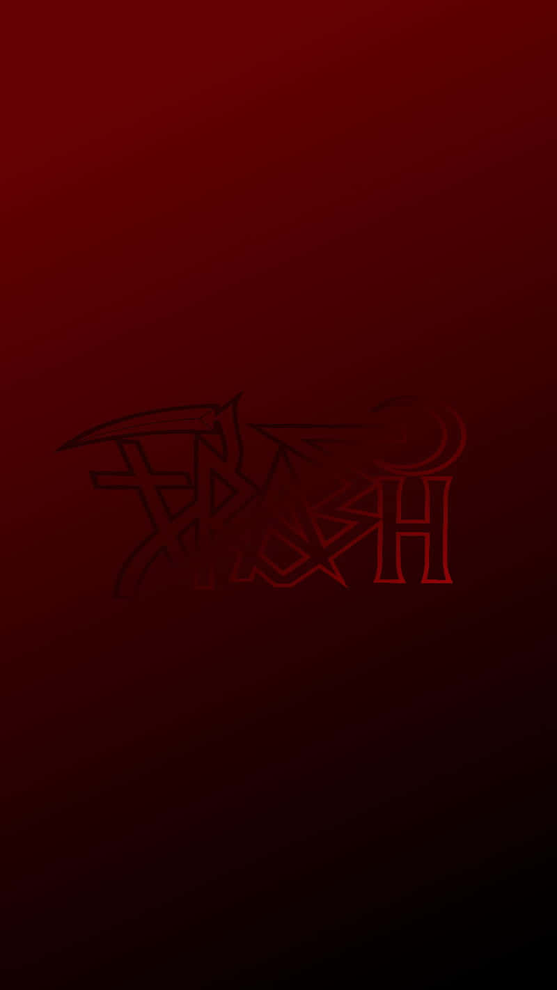 Red Trash Gang Logo Wallpaper