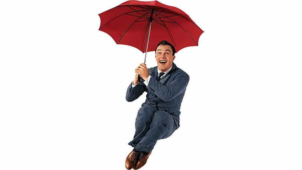 Red Umbrella Gene Kelly Wallpaper