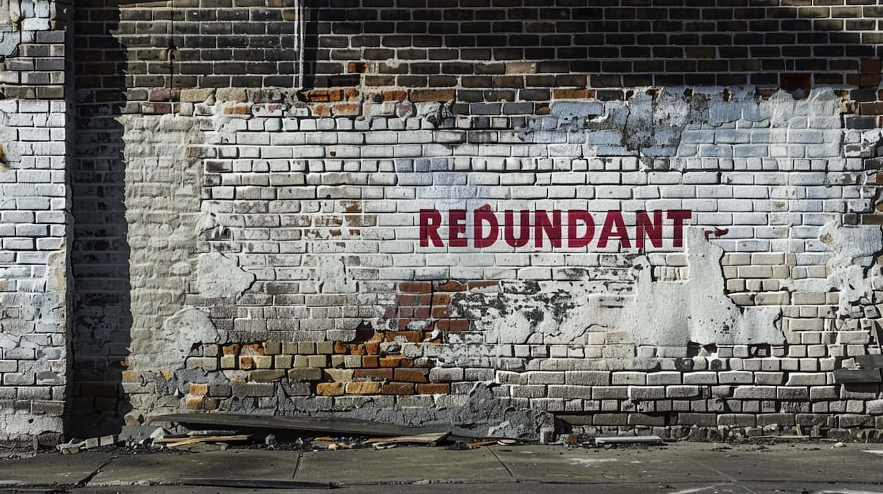 Redundant Brick Wall Graffiti.jpg Wallpaper