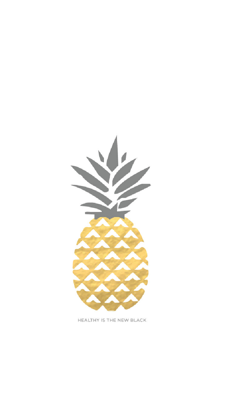 Refresh Your Phone With This Pineapple Iphone Wallpaper Wallpaper