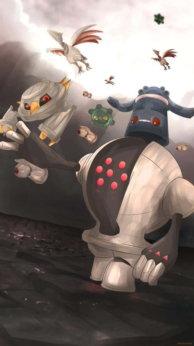 Registeel And Other Pokemon Wallpaper