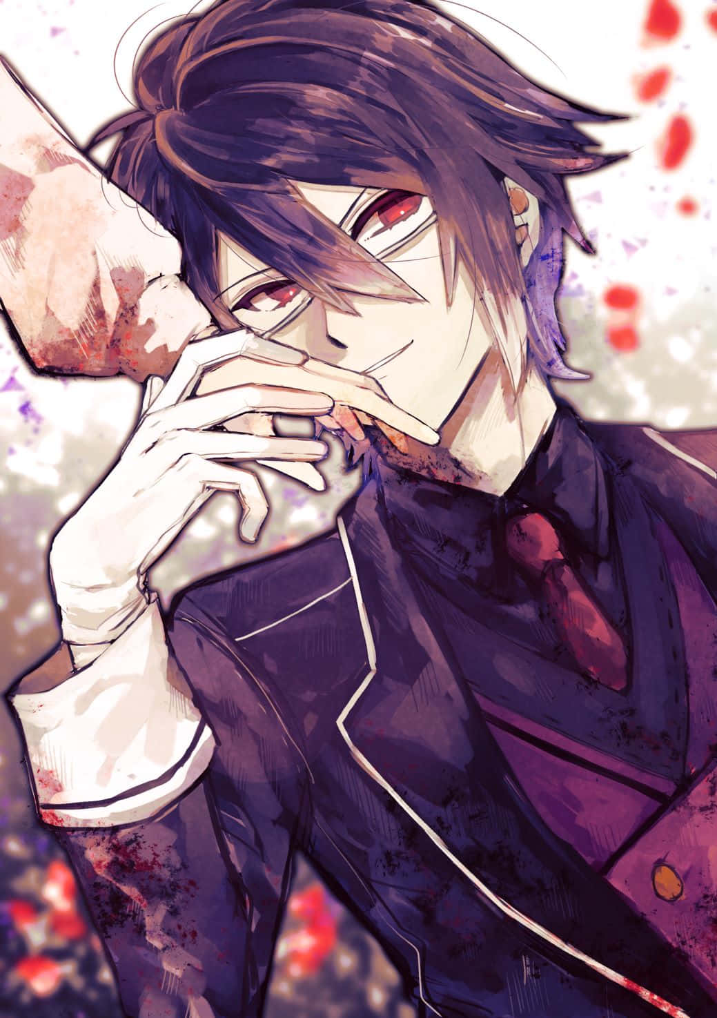 Reiji Sakamaki Vampire Smirk Wallpaper