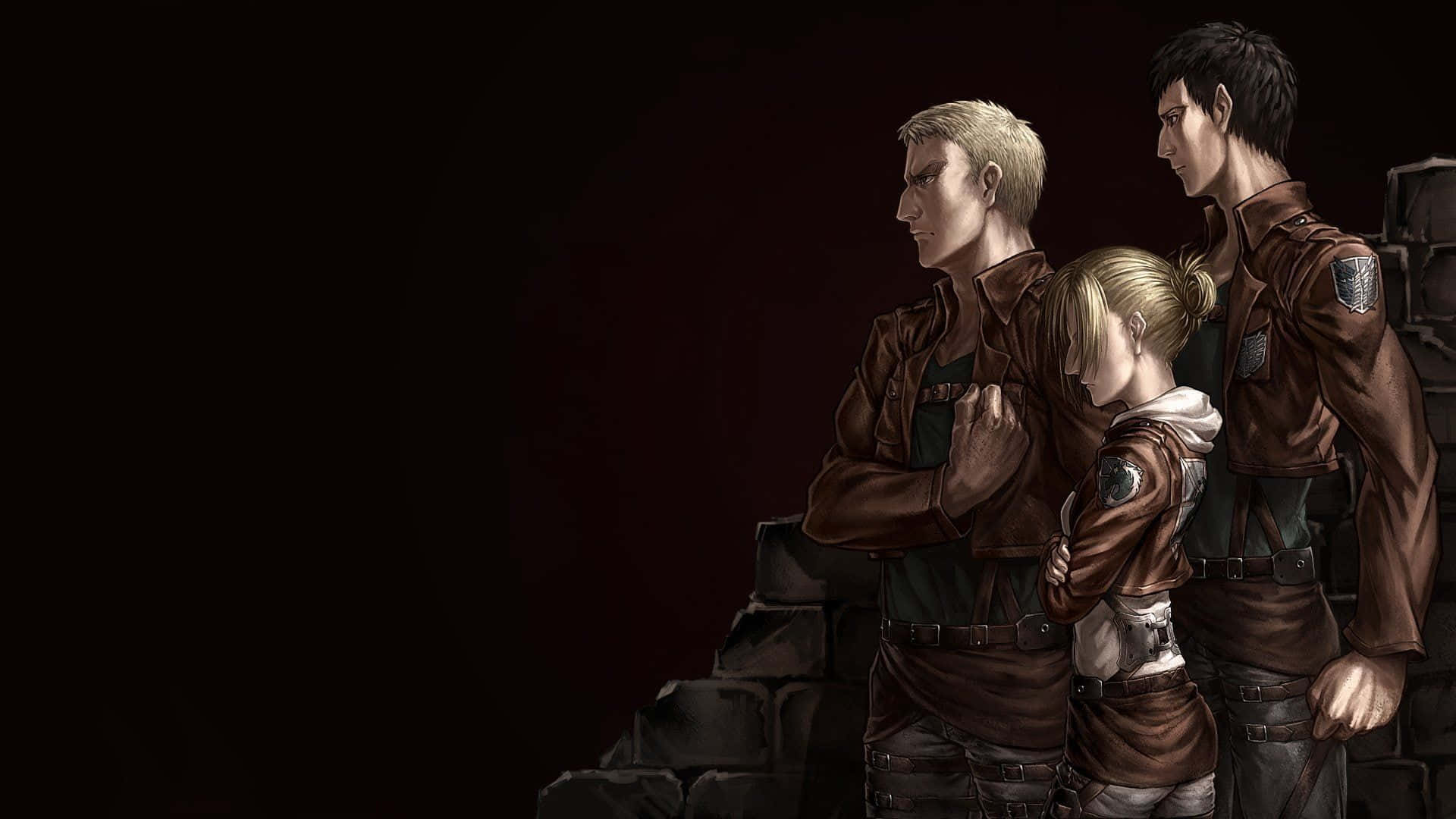 Reiner Braun And His Titan, Ike Wallpaper