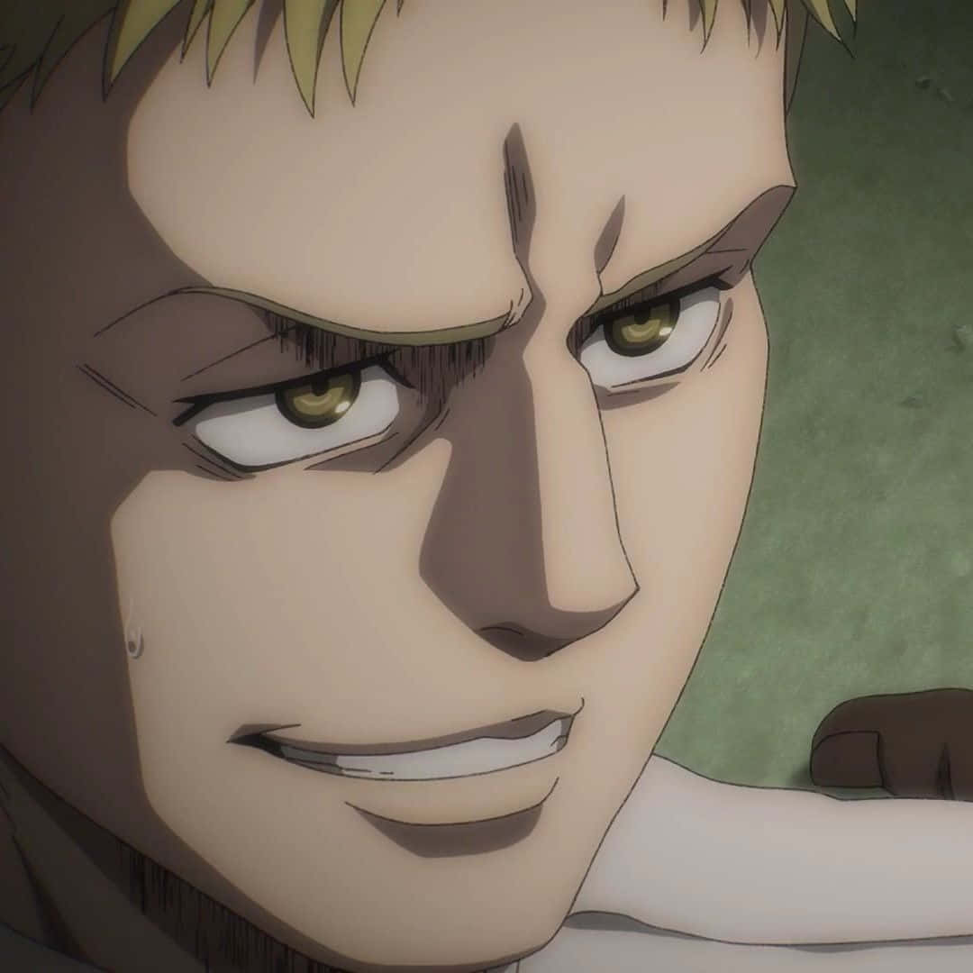 Reiner Braun Fighting To Protect Those He Loves Wallpaper