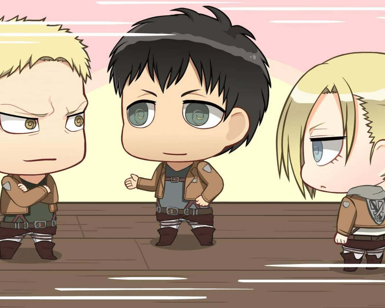 Reiner Braun Prepares For A Battle Wallpaper