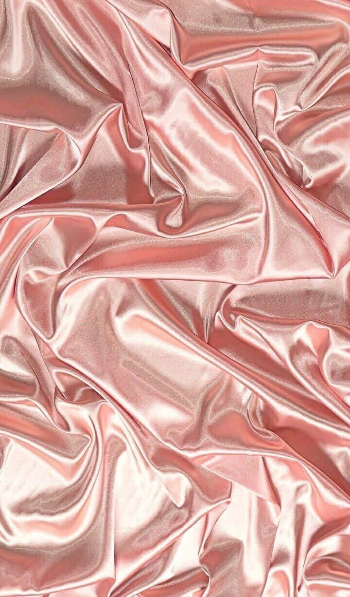 Relax In Luxury With Pink Silk Aesthetic Wallpaper