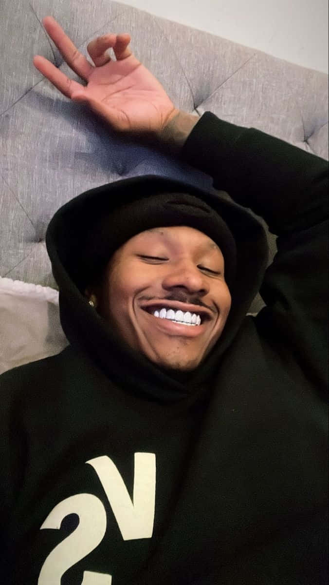 Relaxed_ Man_ Flashy_ Smile_ Hoodie Wallpaper