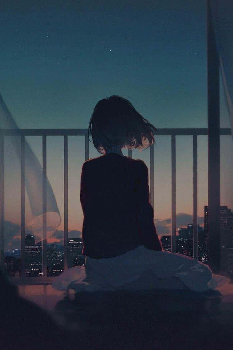 Relaxing Lo-fi Aesthetic Scene Wallpaper