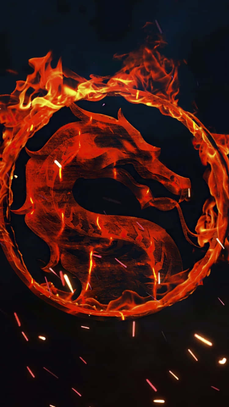 Relive The Ultimate Combat Fantasy With The Mortal Kombat Iphone Wallpaper