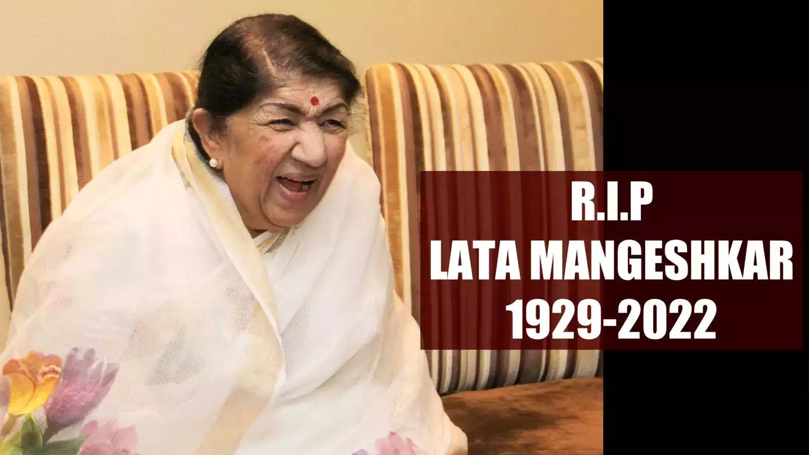 Remembering Lata Mangeshkar Poster Wallpaper