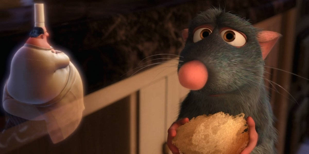 Remy Rat In Ratatouille Wallpaper