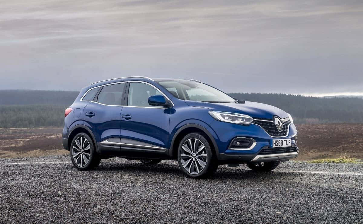 Renault Kadjar Blue Crossover S U V Outdoors Wallpaper