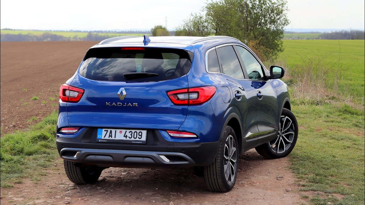 Renault Kadjar Blue Rear View Wallpaper