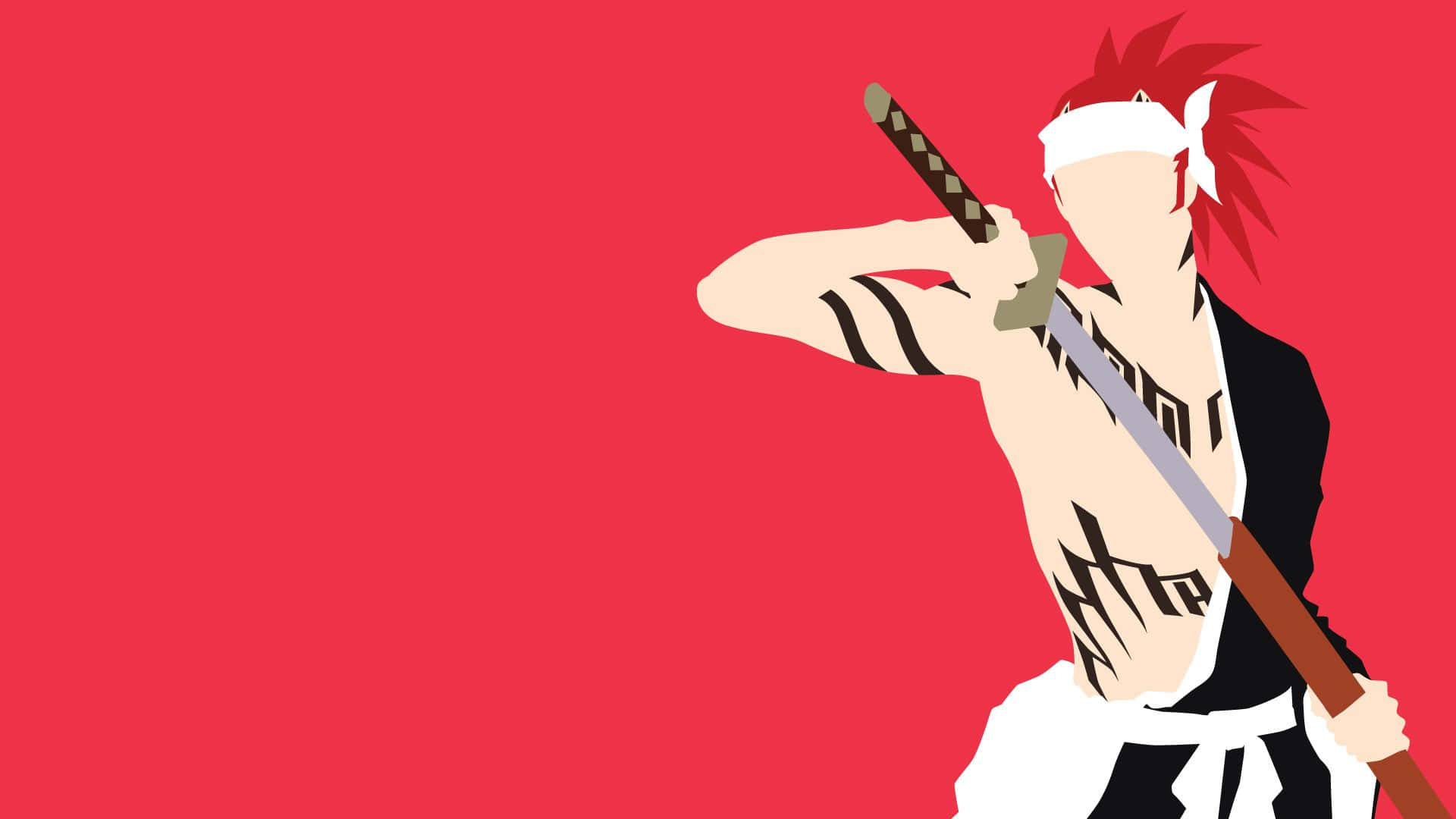 Renji Abarai 1920 X 1080 Wallpaper Wallpaper