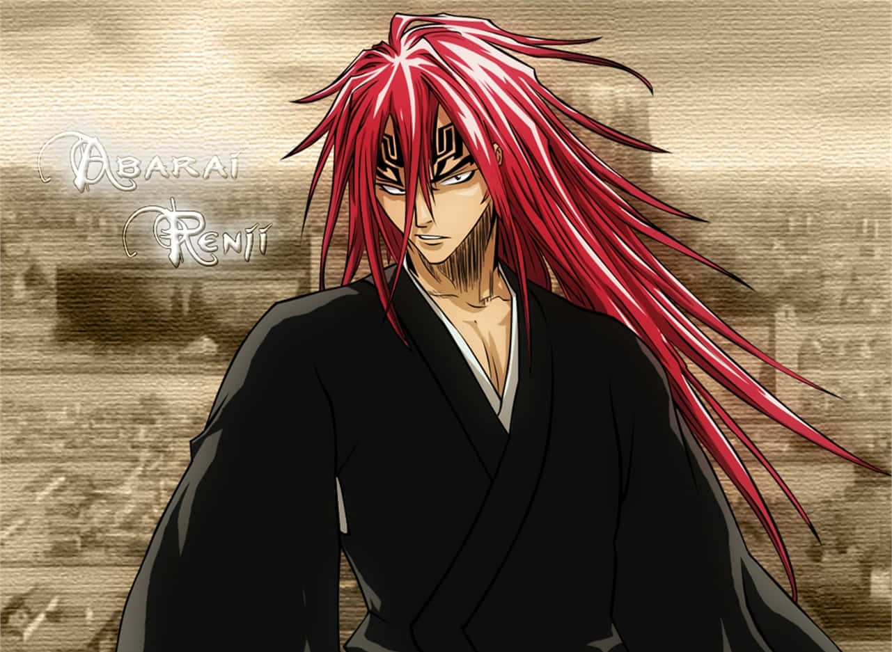 Renji Abarai And His Sword [[zabimaru]] Preparing To Go Into Battle Wallpaper